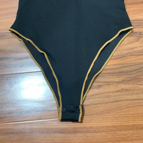 IVY PARK Black and Gold Body Suit - SIZE SMALL - Picture 8 of 10